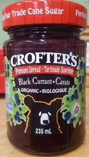 Premium Spread - Black Currant Organic (Crofters)